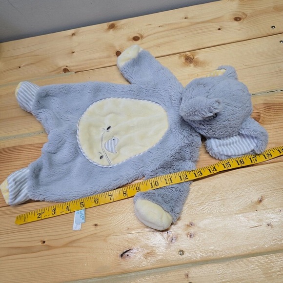Douglas Baby Elephant Plush Gray Lovey Security Blanket Cuddle Soft Toys - Picture 7 of 7